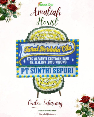 Papan Bunga Duka di Parakan Kauman