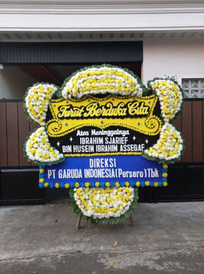 Papan Bunga Duka di Parakan Kauman